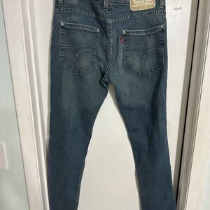 Levi's Men's Dark Blue Skinny Jeans